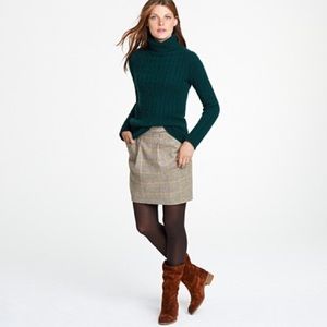 J. Crew - Wool Miniskirt in Plaid - Sz 4